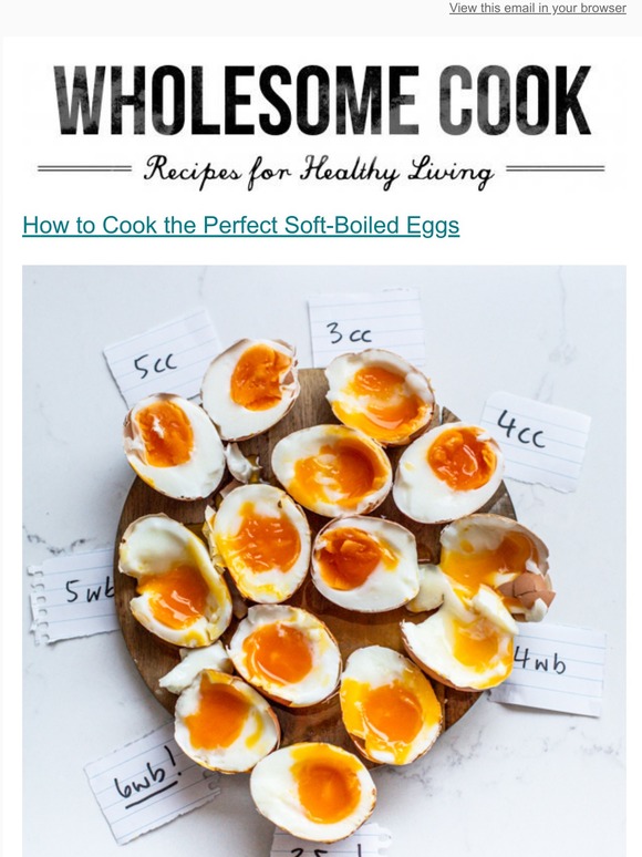 [New Post] How to Cook the Perfect Soft-Boiled Eggs