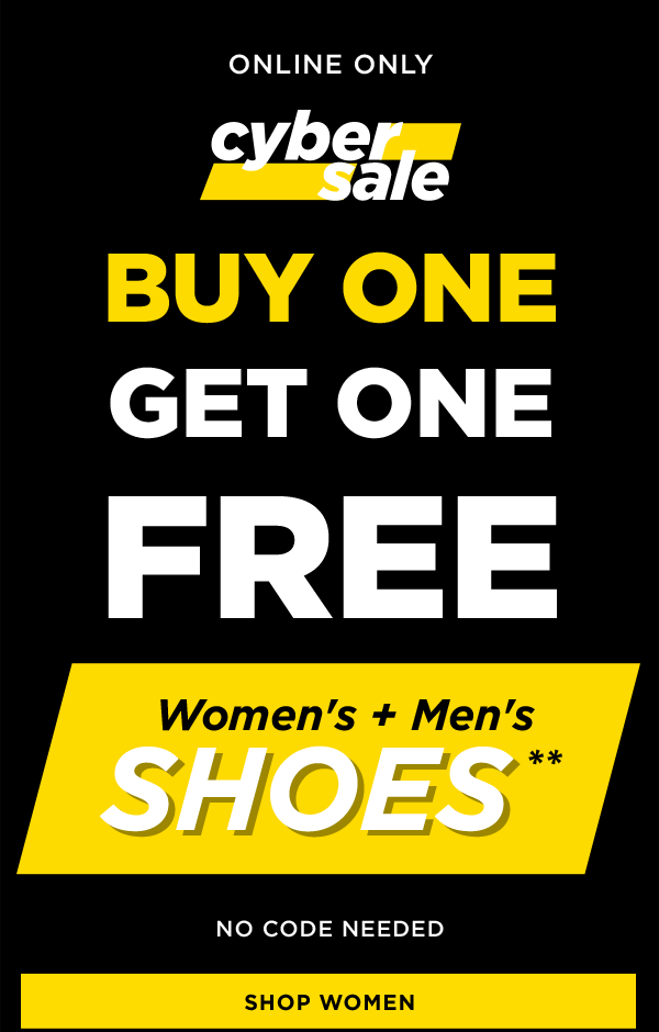buy one get one free shoes online