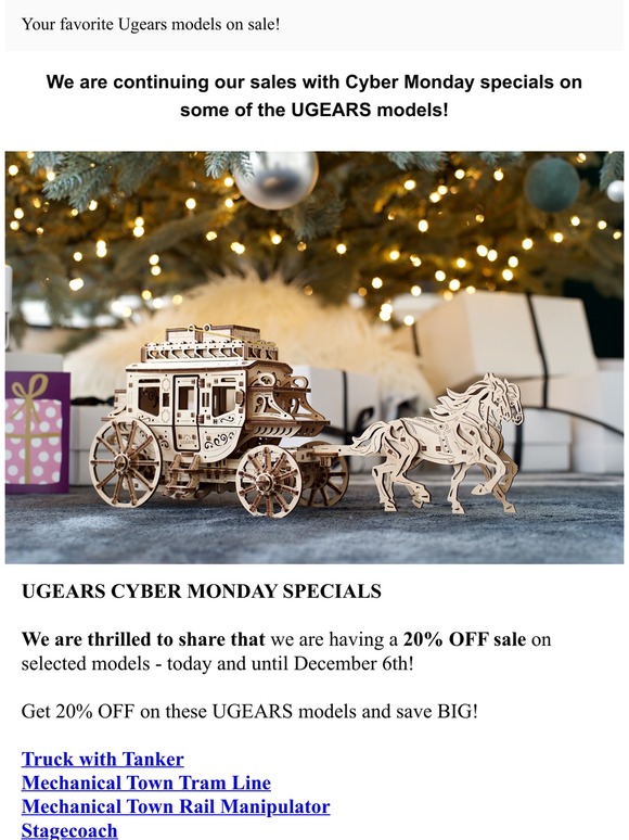 Cyber Monday Sale is on!