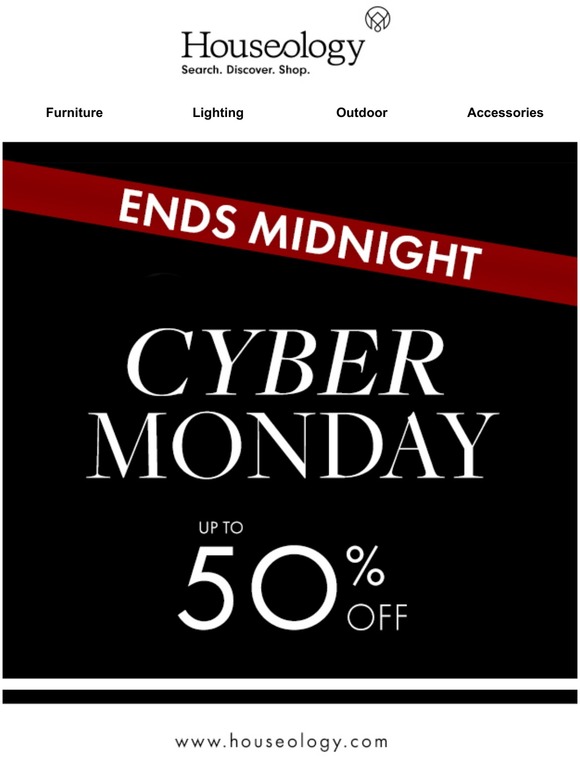 Houseologist, Cyber Monday Ends Tonight! Get An Extra 5% Off....