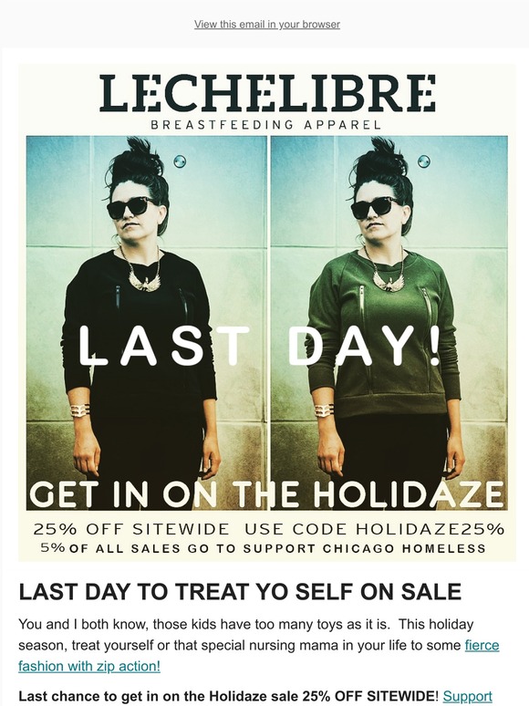 LAST CHANCE FOR 25% OFF!