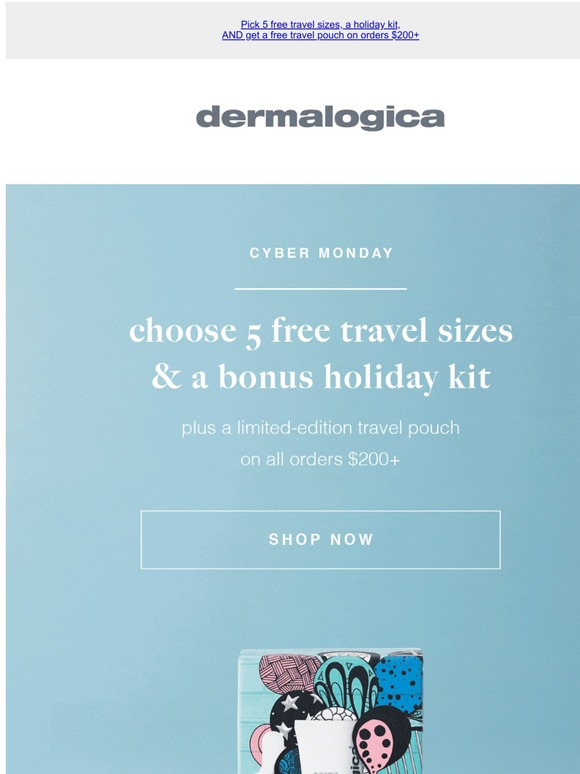 Dermalogica Usa Missed Black Friday Have No Fear Cyber Monday Is Here Milled