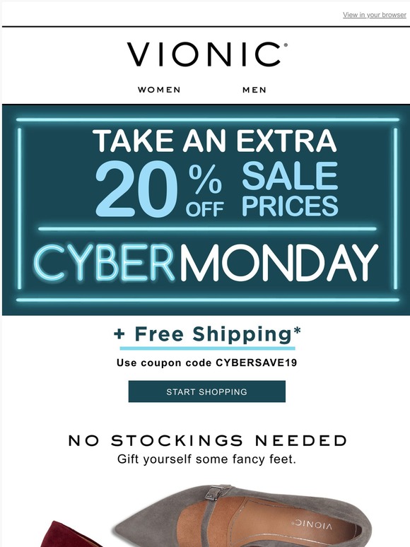 vionic free shipping