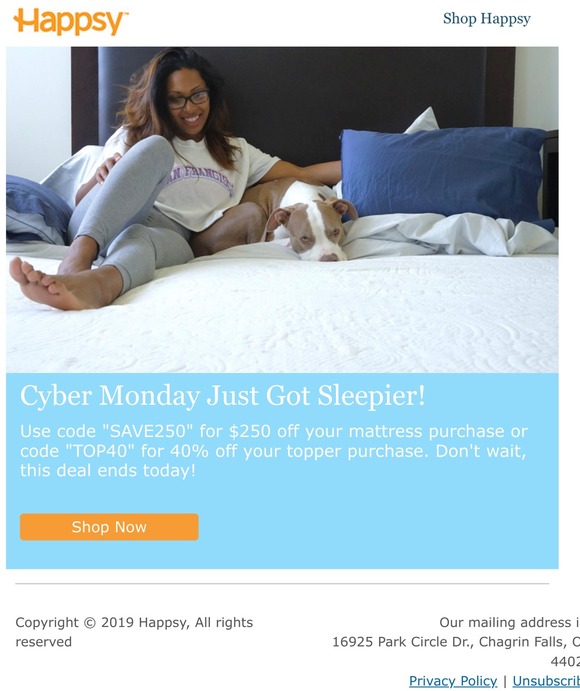 FINAL DAY! Don't Sleep on this Cyber Monday Deal!