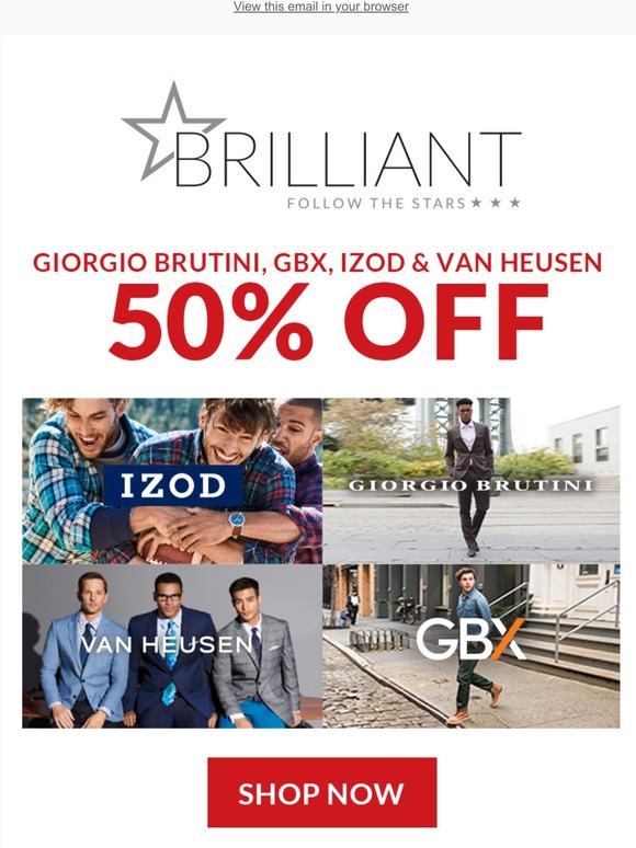 CYBER MONDAY 50% OFF ALL STYLES