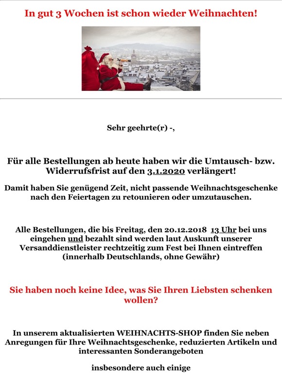 EILMELDUNG !