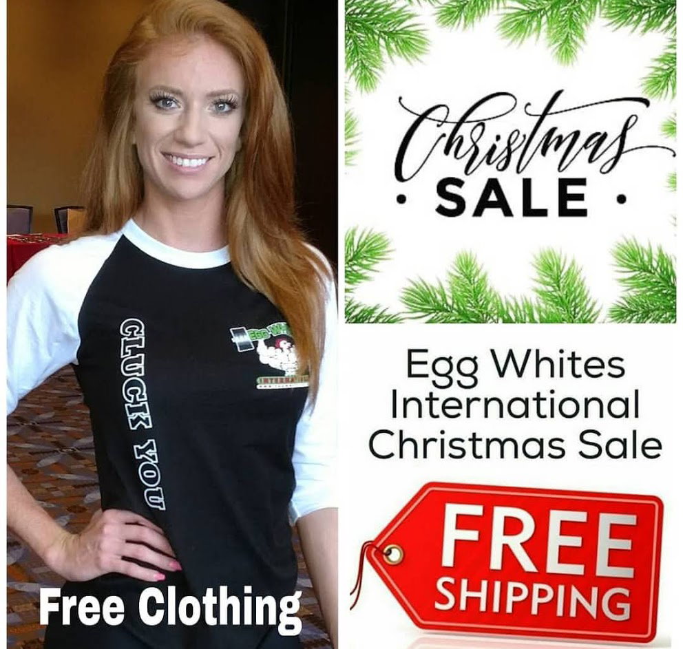 Egg Whites International Hohoho Christmas Sale Is On Free Shipping And Free Clothing Milled