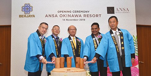 BERJAYA HOTELS & RESORTS ANNOUNCES THE OFFICIAL OPENING OF ANSA OKINAWA RESORT