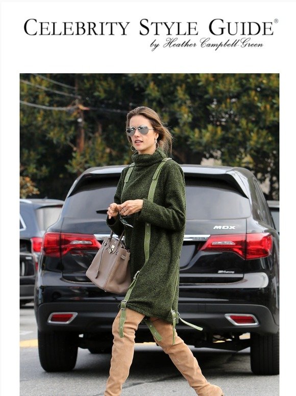 What Celebrities Wear Holiday Shopping