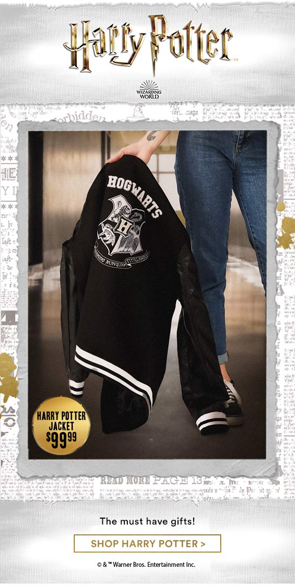 Typo NEW HARRY POTTER + EXCLUSIVE Bomber Jacket Milled