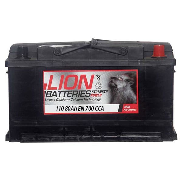 Lion 110 Car Battery - (80Ah) 3 Year Guarantee
