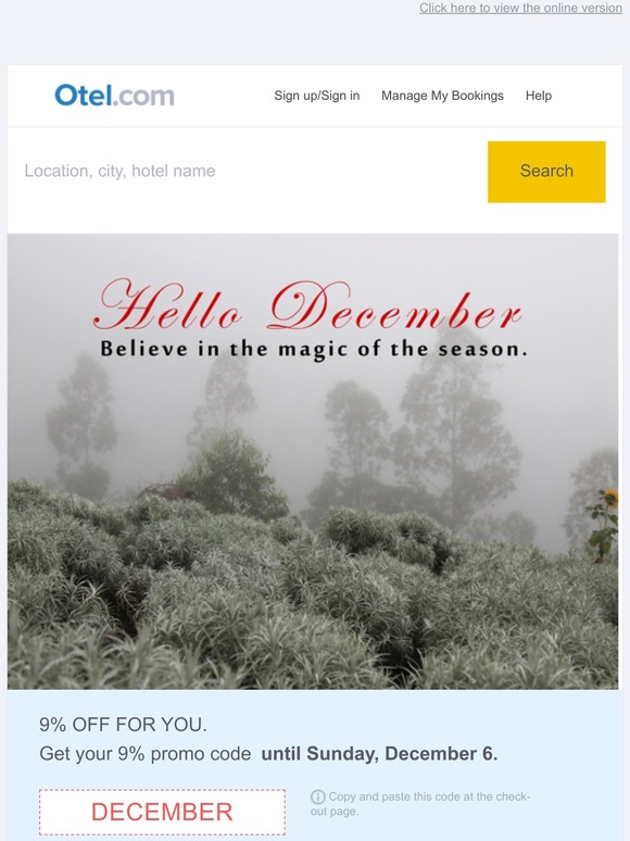 Enjoy December Sale🎉