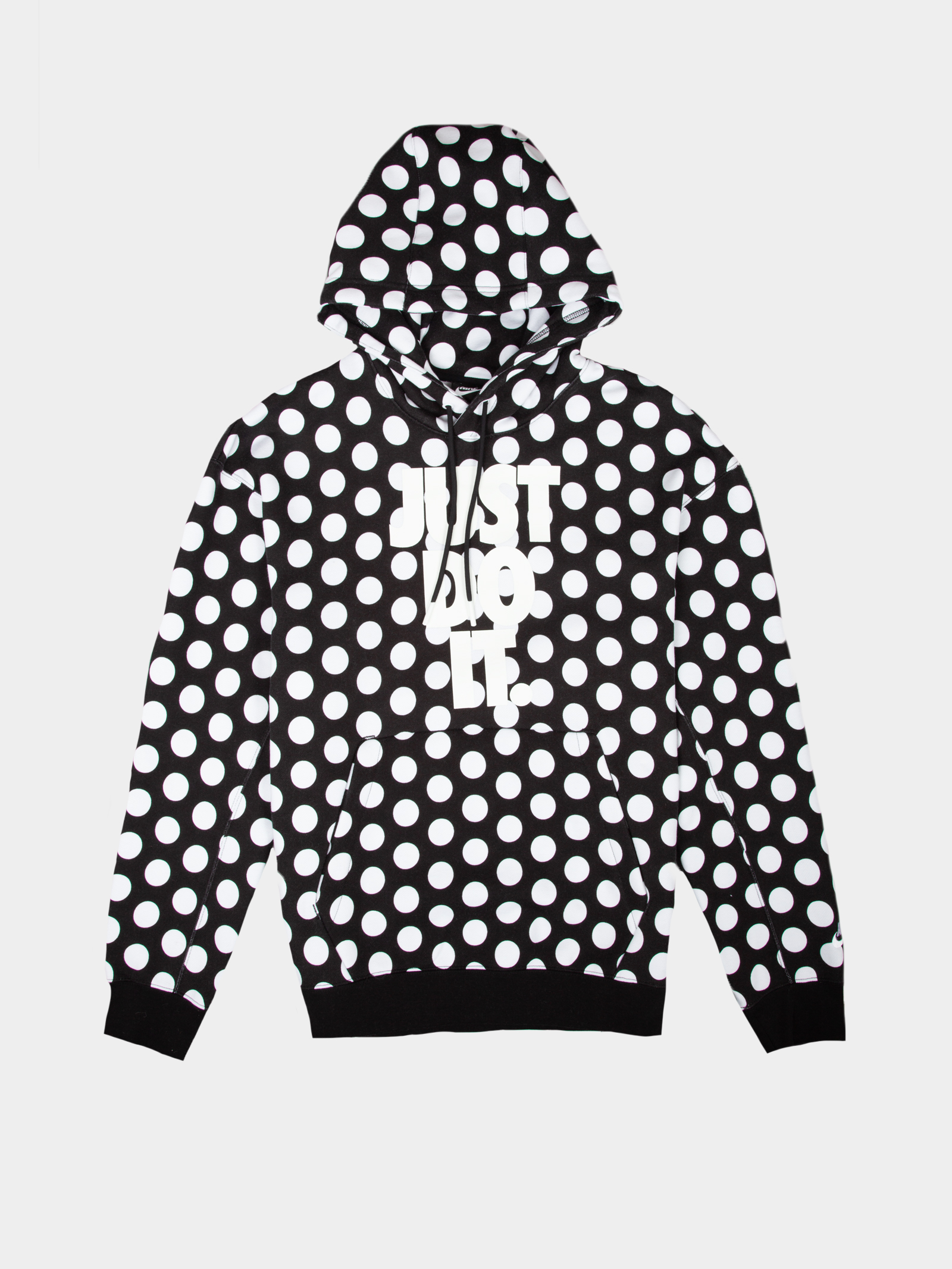 nike just do it polka dot hoodie