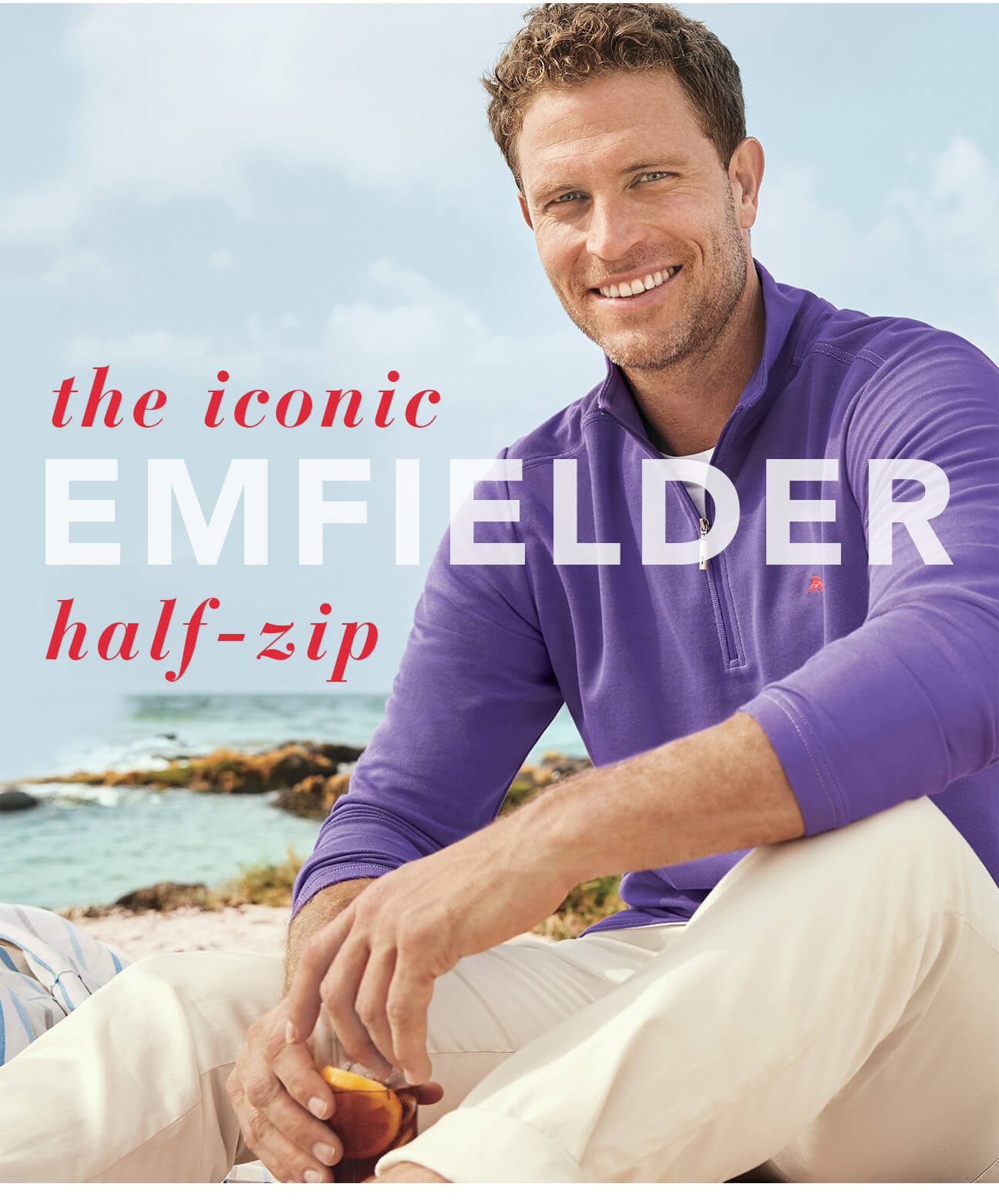 emfielder half zip