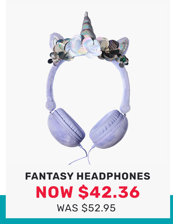 smiggle fantasy headphones
