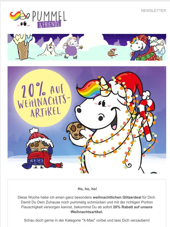 Wintersale bei Pummel & Friends