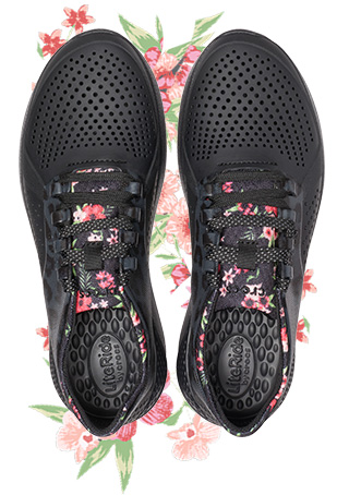 crocs literide leopard