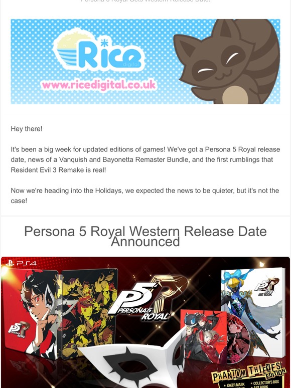 Persona 5 Royal gets Western release date & new trailer