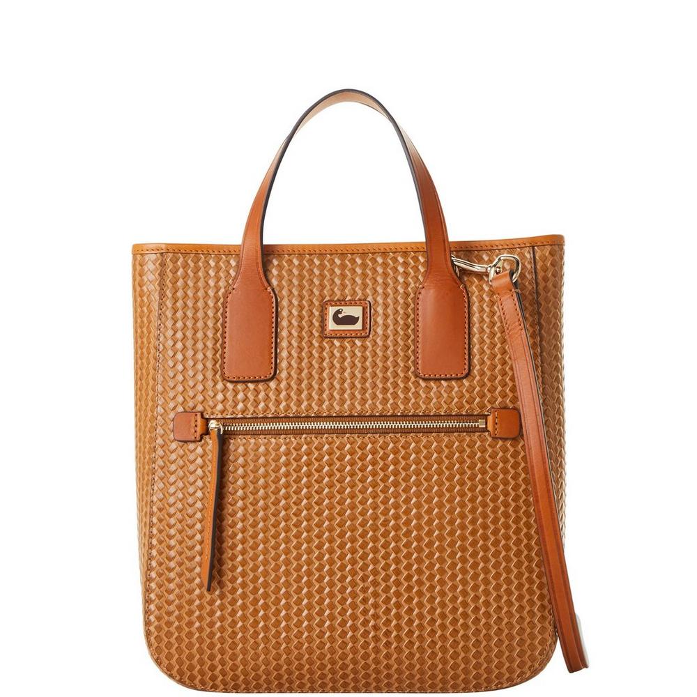 camden woven tote