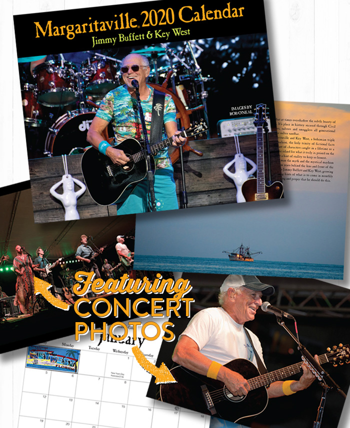 Margaritaville Store 2020 Jimmy Buffett Calendar Limited Quantities