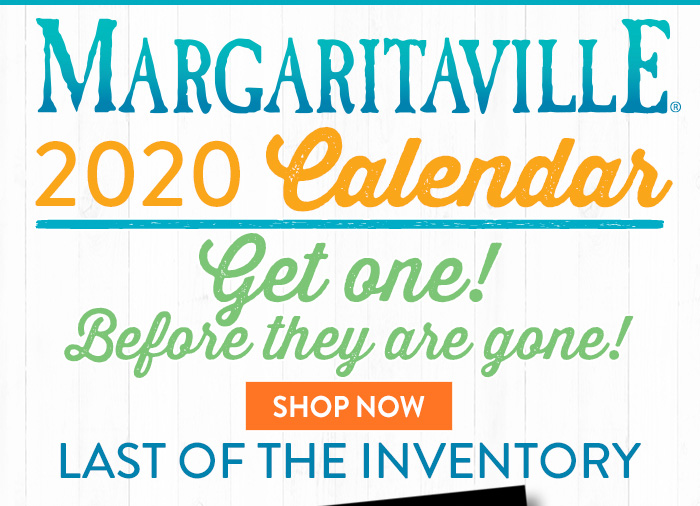 Margaritaville Store 2020 Jimmy Buffett Calendar Limited Quantities