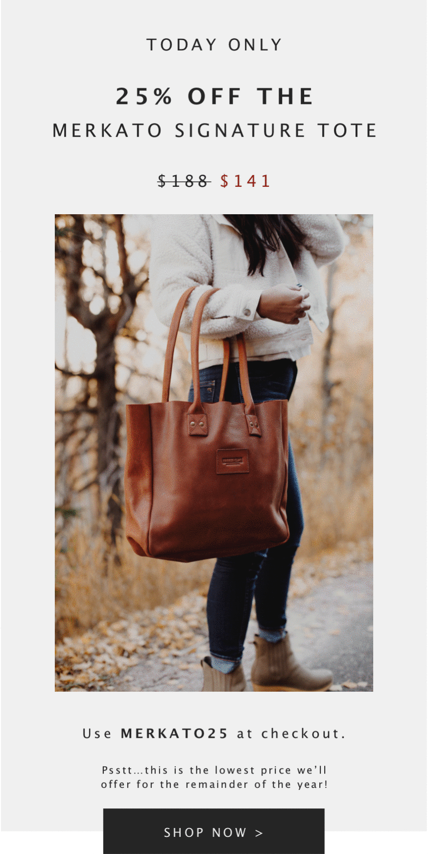merkato signature tote