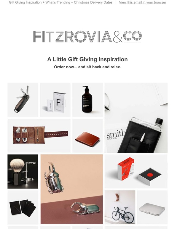 Trending Gifts + Christmas Delivery Dates + A Little Gift For You