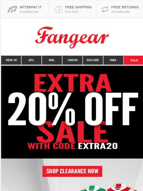 Extra 20% off sale | Use code EXTRA20