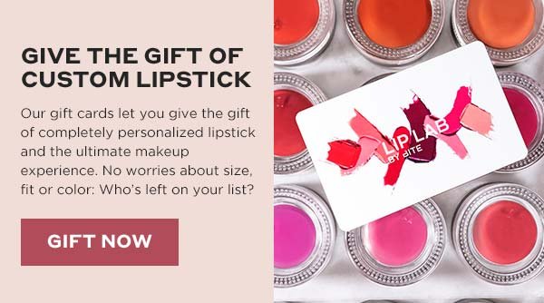 Give the Gift of Custom Lipstick