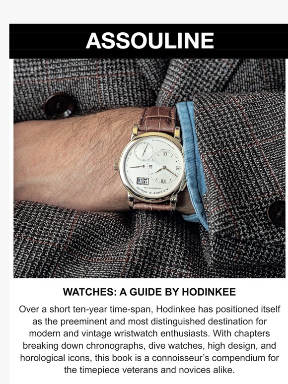 Assouline From The World S Leading Experts On Time Watches A Guide By Hodinkee Milled