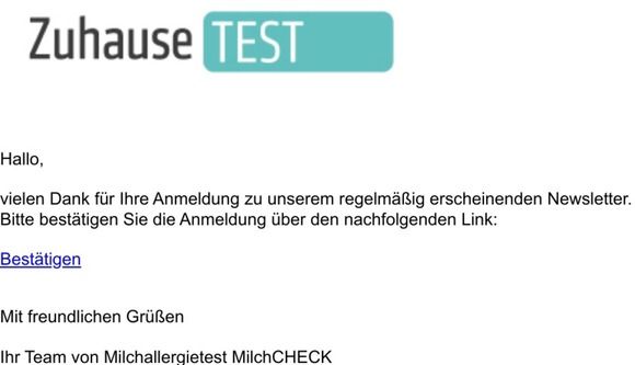 Bitte bestätigen Sie Ihre Newsletter-Anmeldung