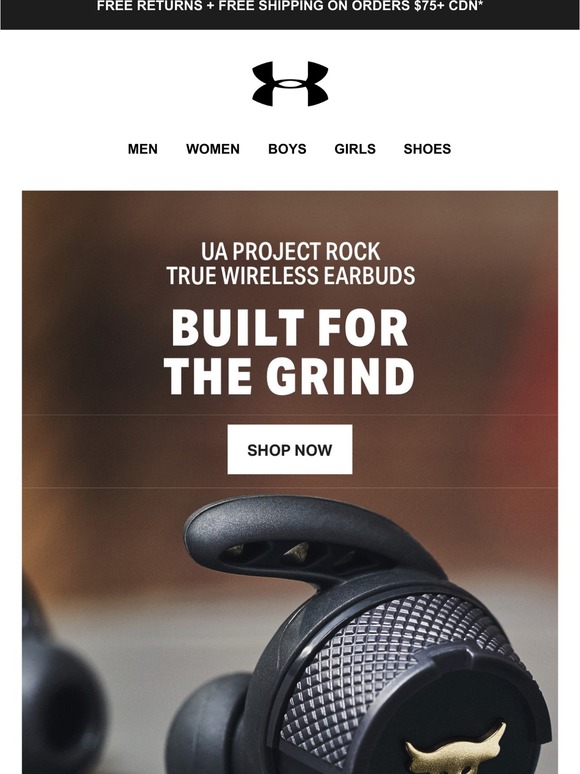 project rock headphones canada