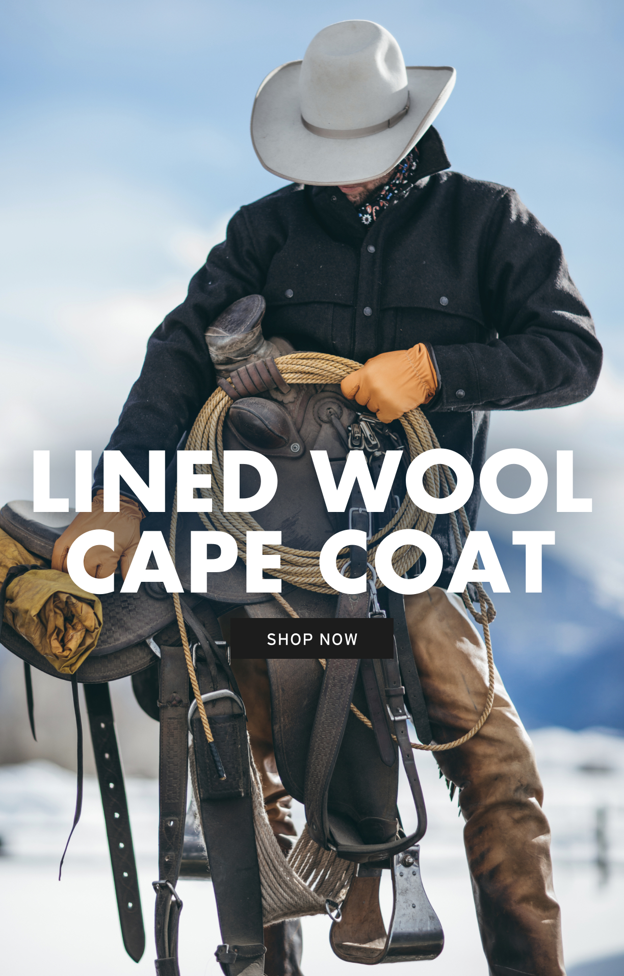 filson lined cape coat