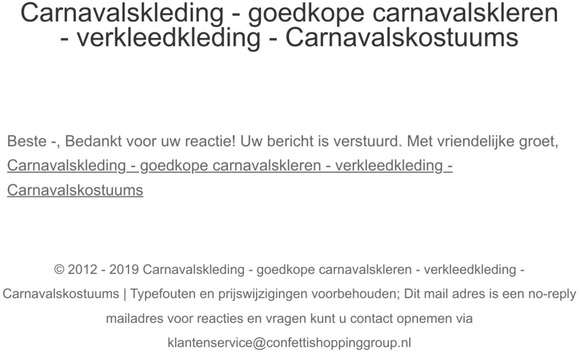 Uw bericht is verstuurd