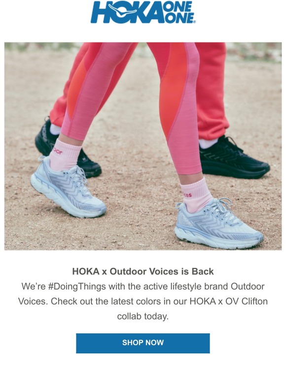 hoka x ov clifton
