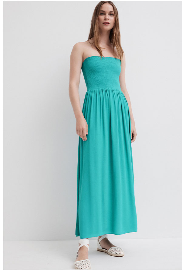witchery strapless milano dress