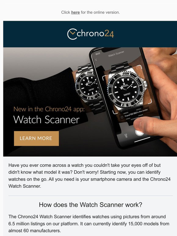 Chrono24 launches a new auction platform | Gentleman's Journal