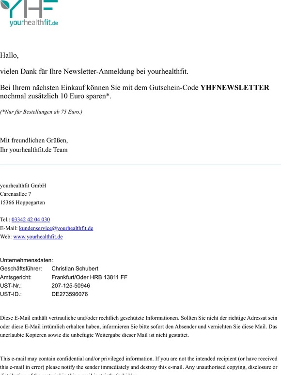 Vielen Dank für Ihre Newsletter-Anmeldung