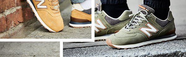 New Balance BENELUX: New 574 colours | Created with Wabi Sabi in mind. |  Milled