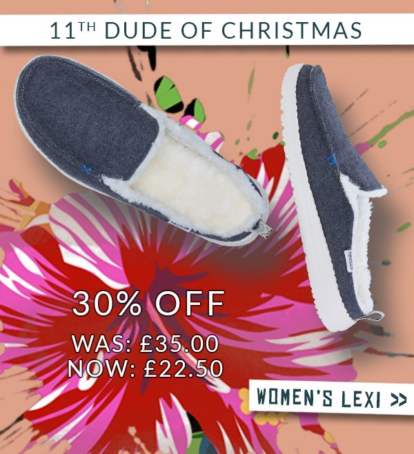 Heydudeshoes.co.uk: Today 40% Off Women's Lexi Lined Mules | Milled