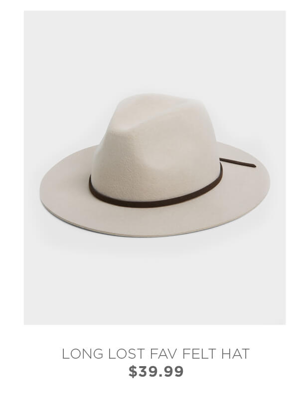 Long lost felt hat Clearance