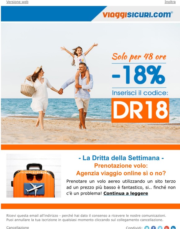 -18% sulle polizze 💰 Su quale sito prenotare i voli aerei? ✈ 