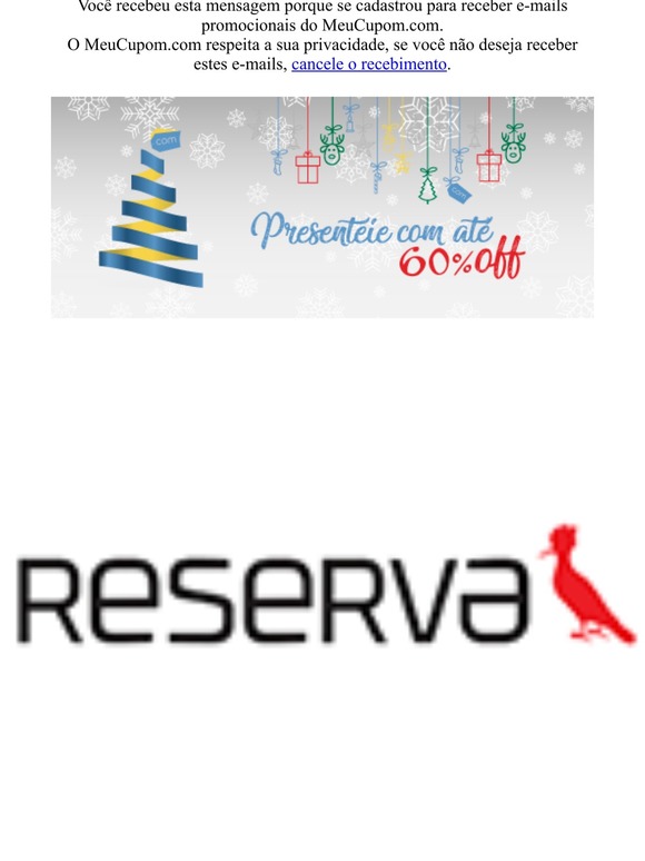 Você se comportou bem em 2019! Por isso,antecipamos o seu presente. Clica e confere!