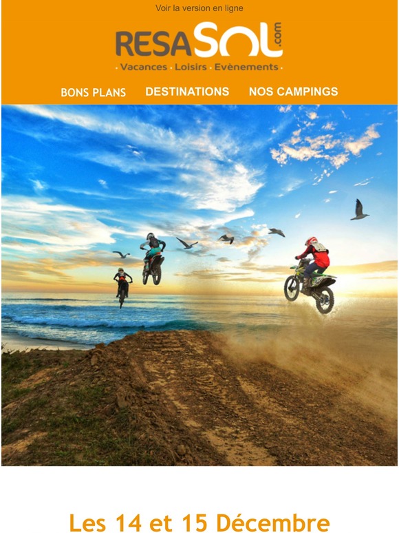 📅 Rien de prévu les 14 et 15 Décembre ? Rendez-vous à Hossegor pour la Ronde des Sables ! 🏍️