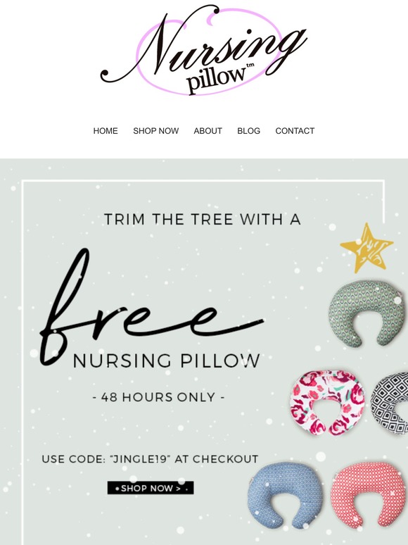 Free nursing outlet pillow code