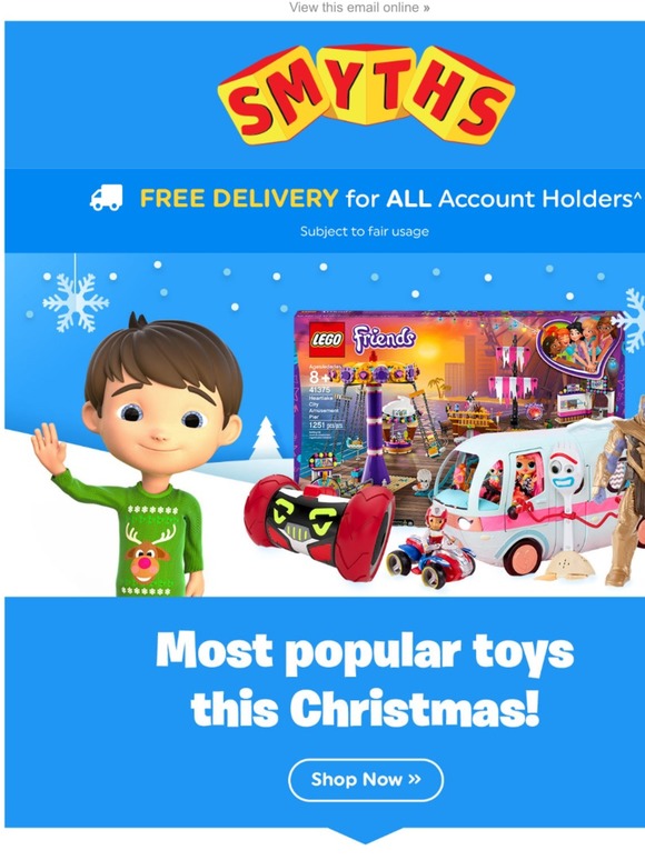 Smyths Toys HQ Most popular toys this christmas! Milled