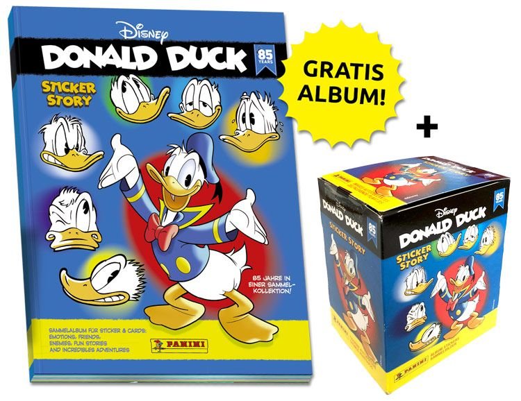 Panini Disney 85 Jahre Donald Duck Sticker 9 