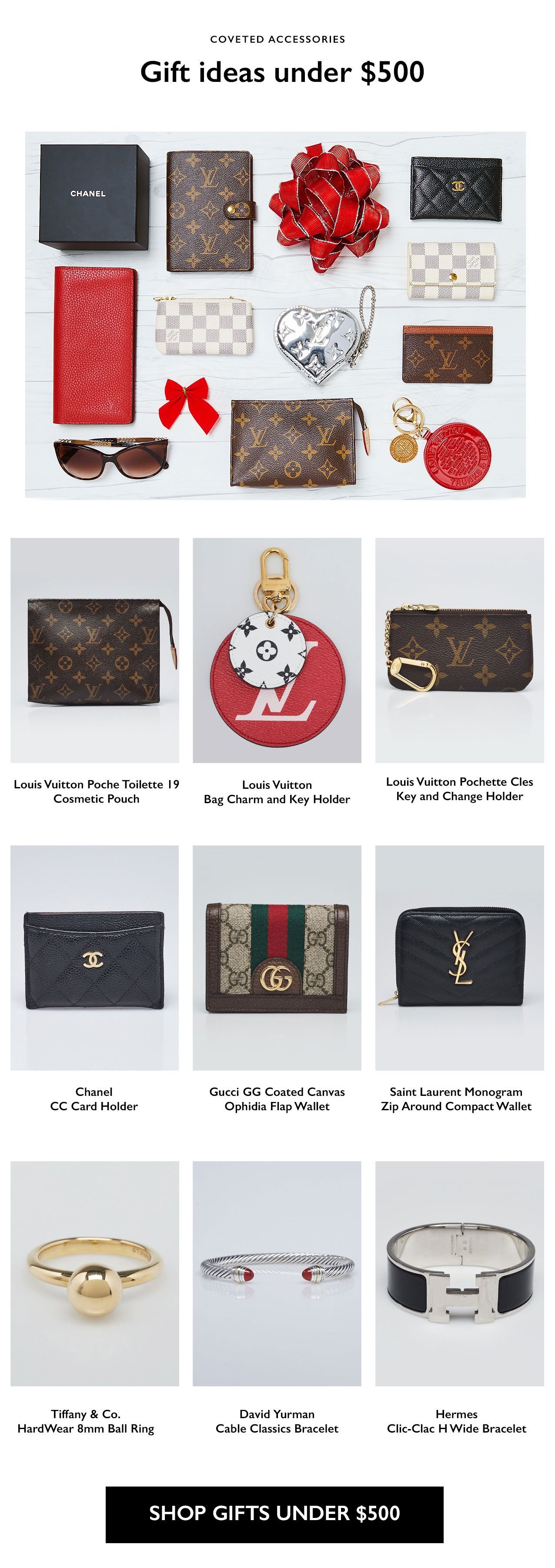 Yoogi's Closet: Luxury Gifts Under $500