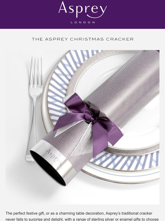 Asprey Asprey's Christmas Crackers Milled