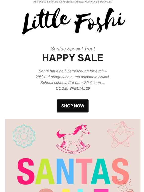 😍 20% SALE AUF AUSGESUCHTE ARTIKEL 😍